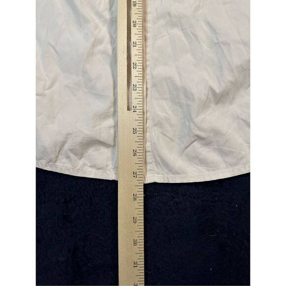 Vintage 70s Blue Willi’s Button Down Pearl Button White Collar Longsleeve Sz Med - Picture 10 of 11